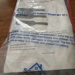 Smart Home pet hair removal rubber brushes